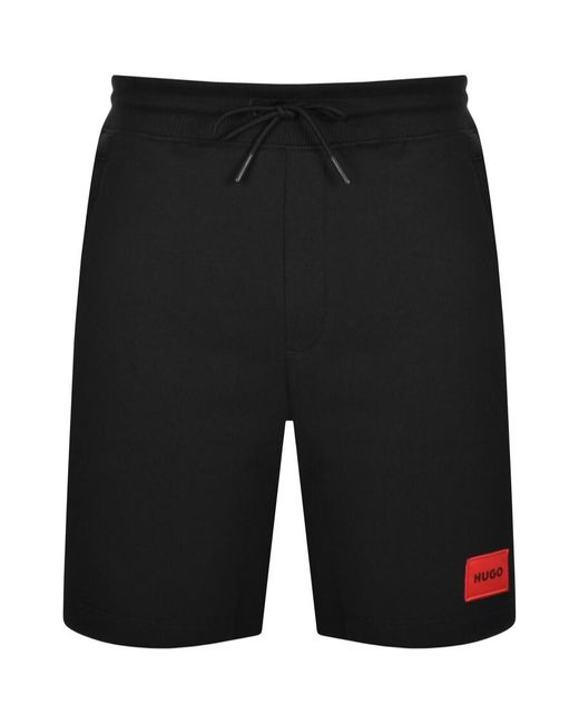HUGO Black Diz222 Shorts for men