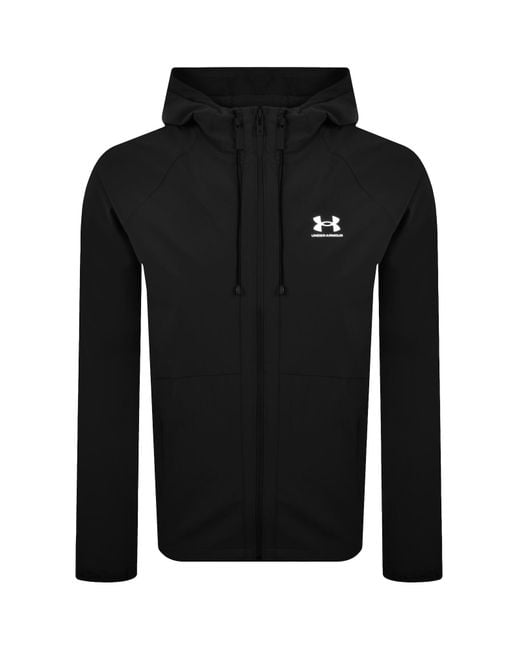 Under Armour Black Windbreaker Jacket for men