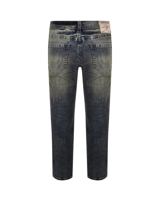 True Religion Blue Rocco Sn Nf Jeans for men