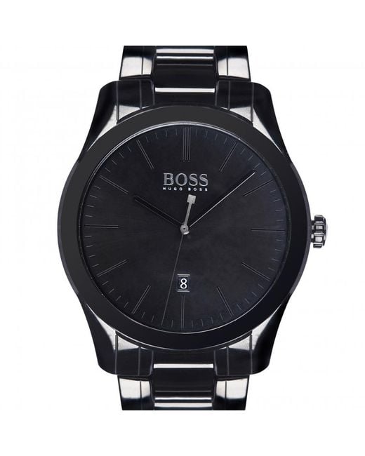 BOSS by HUGO BOSS Hugo Boss Black Ambassador Ceramic Watch 1513223 for Men  | Lyst UK