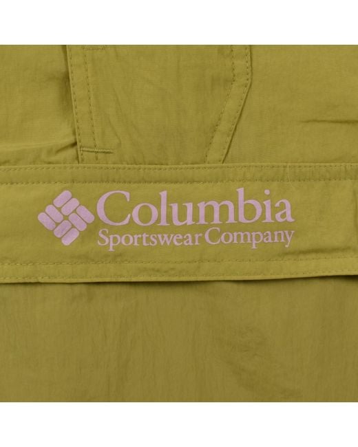 Columbia Green Challenger Windbreaker Jacket for men
