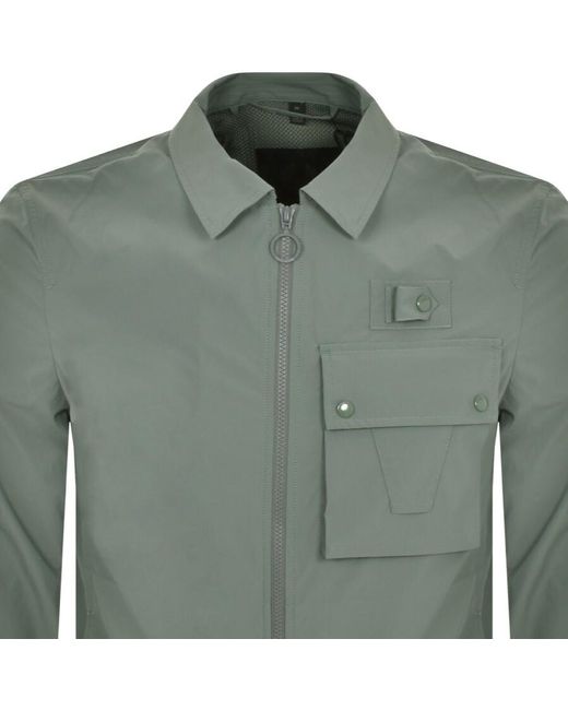 Belstaff Green Castmaster Overshirt for men