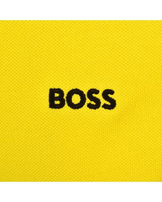 Boss Yellow Boss Paddy Polo T Shirt Bright for men