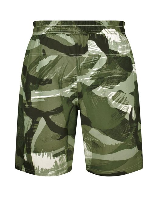 Nike Green Training Camouflage Shorts for men