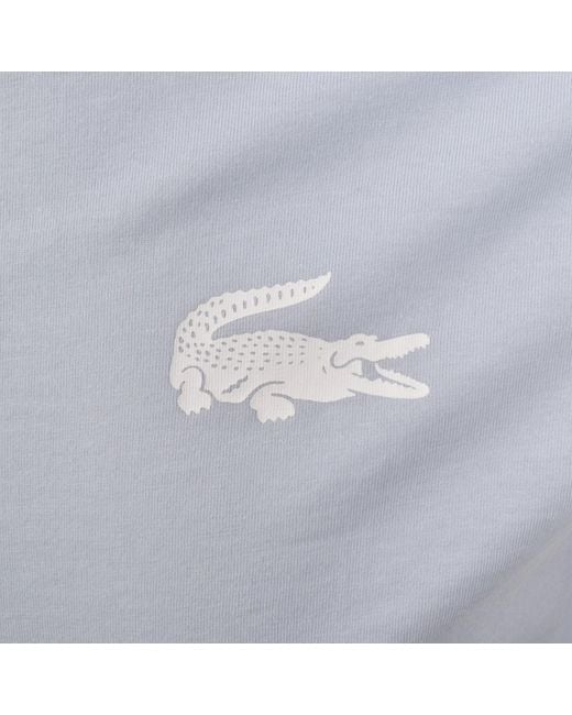 Lacoste Blue Loungewear Logo T Shirt for men