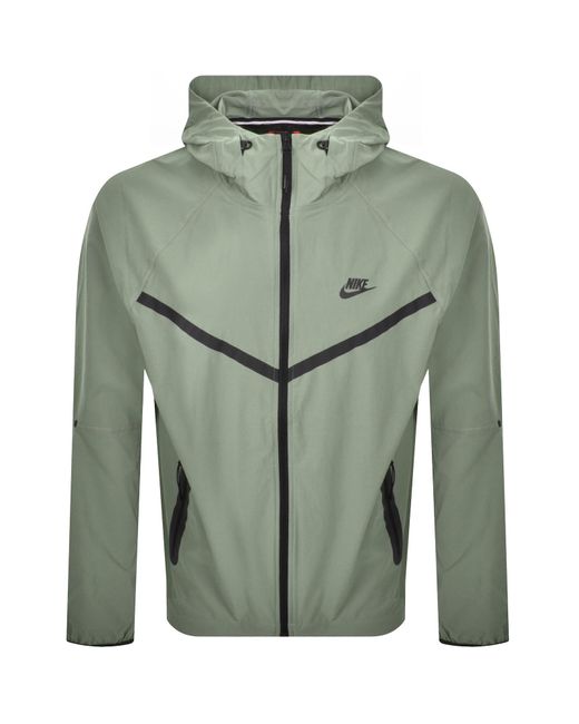 Nike Green Tech Woven Windrunner Jacket for men