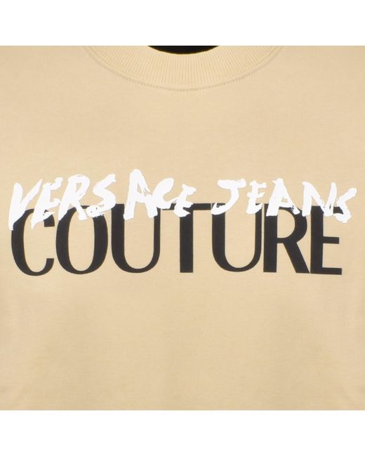 Versace Jeans Natural Couture Logo Sweatshirt for men
