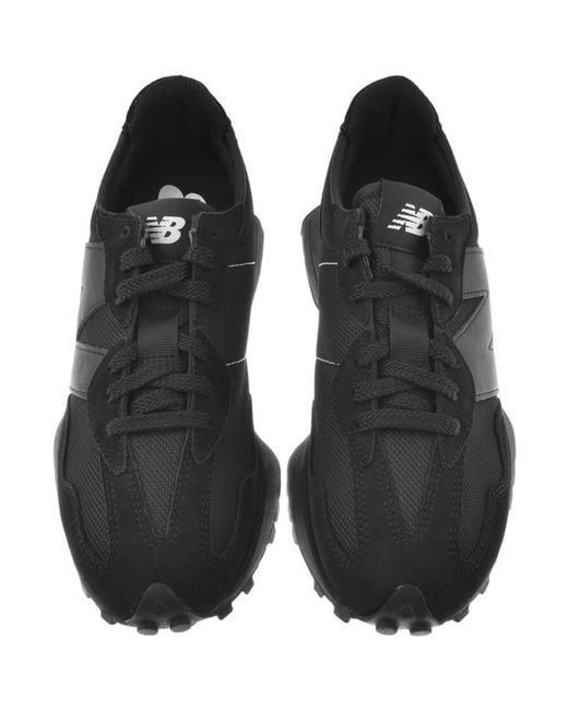 New Balance Black 327 Trainers for men