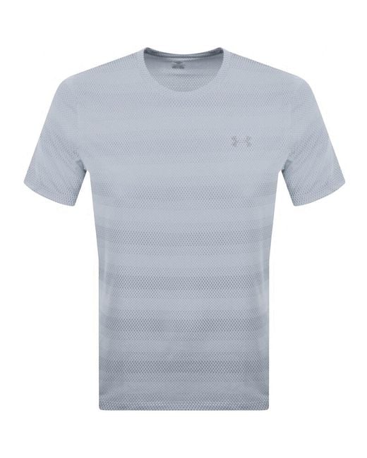 Under Armour Blue Logo T Shirt for men