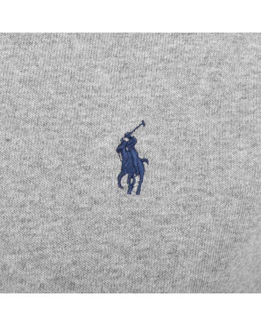 Ralph Lauren Gray Classic Fit Jersey T Shirt for men