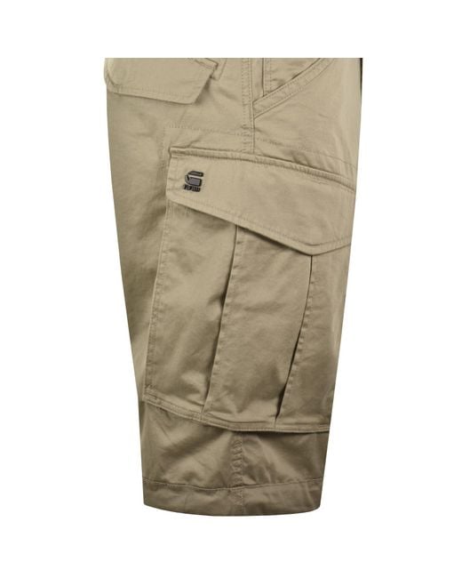 G-Star Natural G-Star Rovic Loose Shorts for men