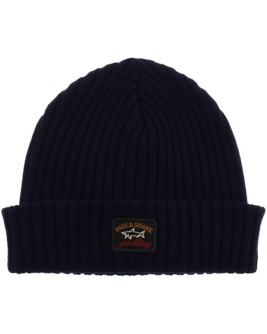 Shark Wool Paul And Shark Beanie Hat 