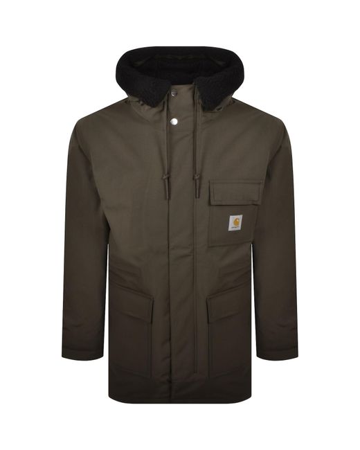 Carhartt Green Carhartt Siberia Parka Jacket for men