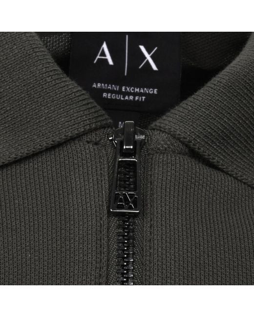 ARMANI EXCHANGE Black Polo T Shirt Chimera for men