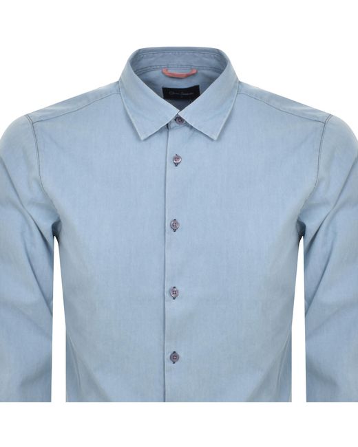 Oliver Sweeney Blue Hawkesworth Shirt for men