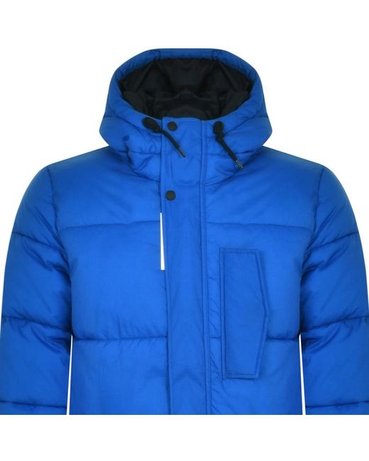 Paul Smith Ps By Down Parka Jacket in Blue for Men | Lyst