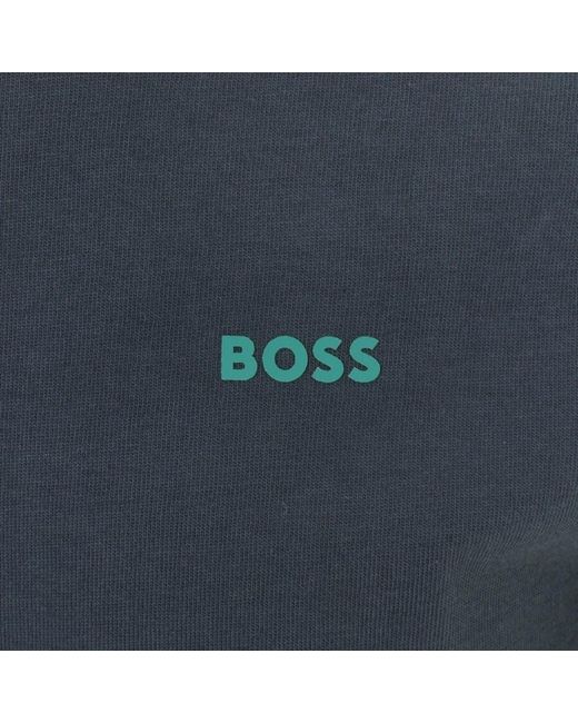 Boss Blue Boss Te Glitch Knit T Shirt for men