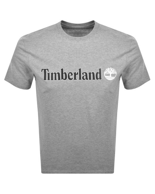 Timberland Gray Kennebec River T Shirt for men