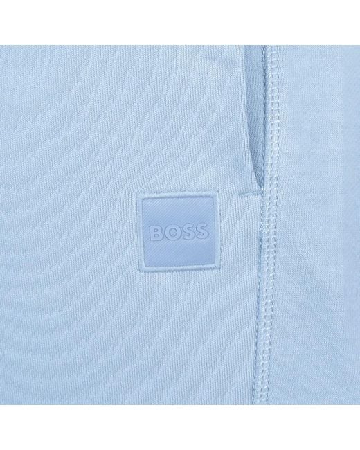 Boss Blue Boss Sewalk Sweat Shorts for men