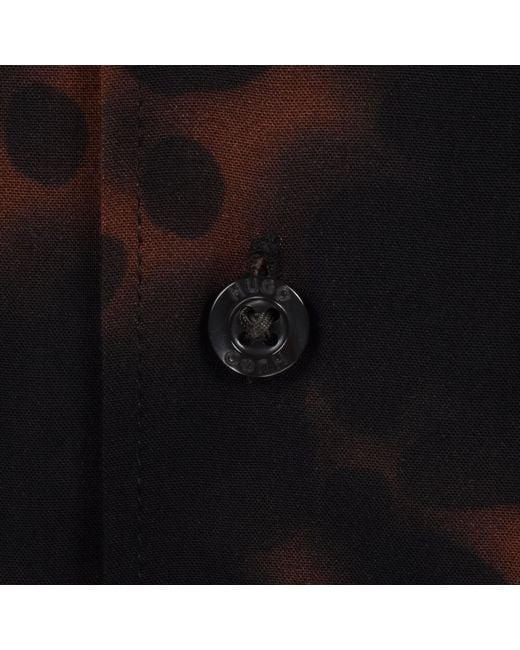 HUGO Black Espino Shirt for men