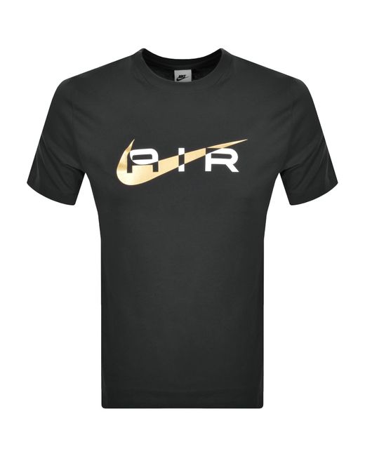 Nike Black Air Logo T Shirt for men