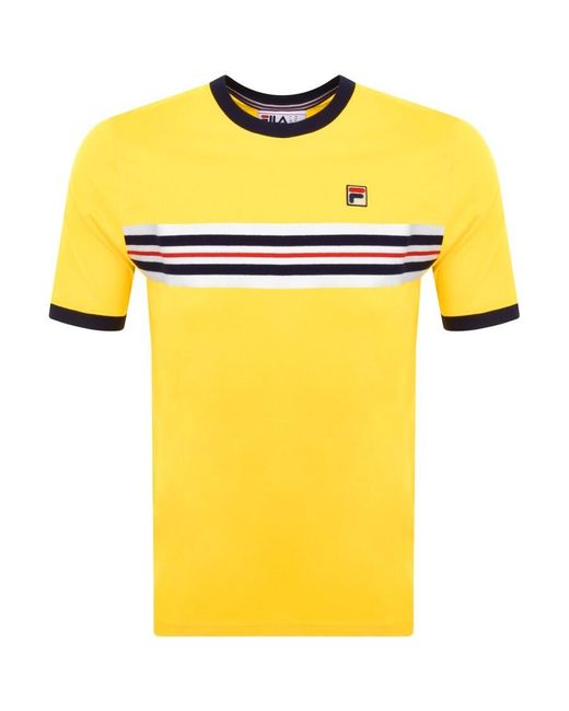 Fila Yellow Joey T Shirt for men