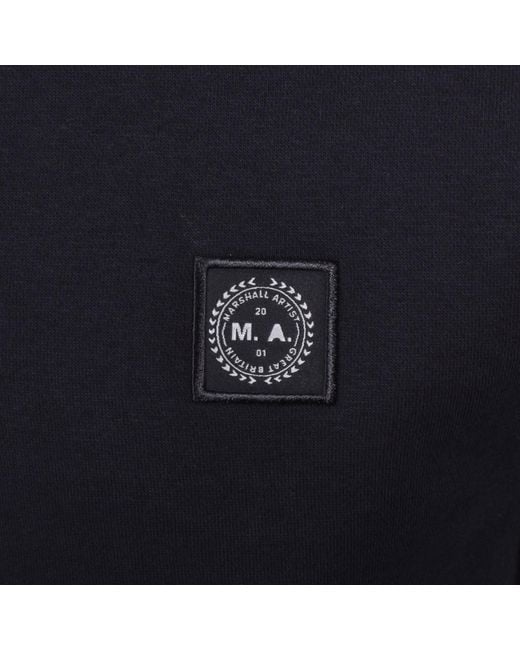 Marshall Artist Black Marchio Oth Hoodie for men