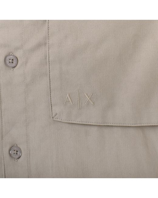 ARMANI EXCHANGE Natural Long Sleeve Shirt for men