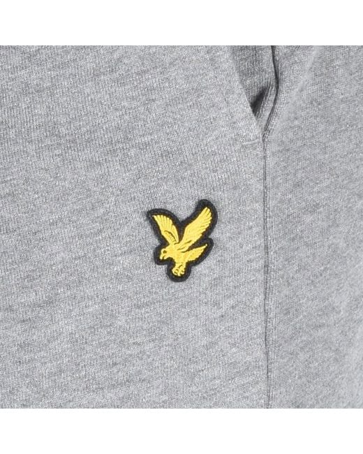 Lyle & Scott Gray Sweat Shorts for men