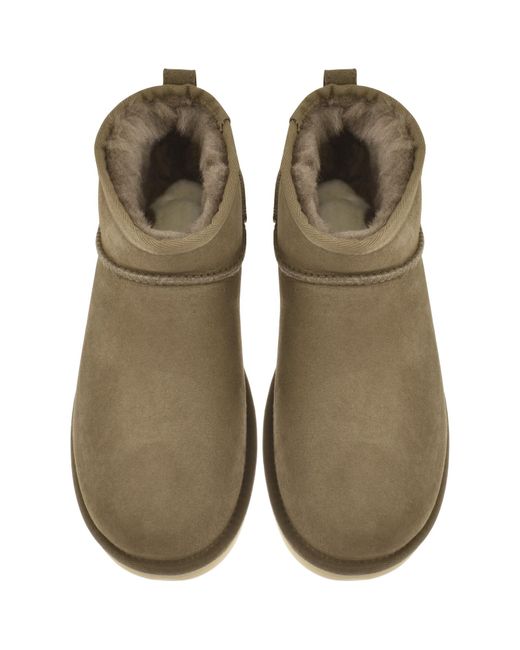 Ugg Green Classic Ultra Mini Boots for men