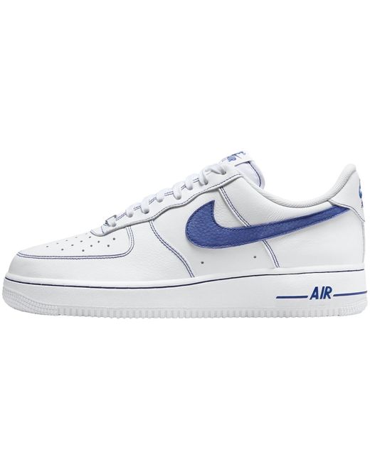 nike air force 1 mens blue tick
