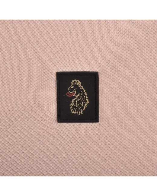 Luke 1977 Pink New Mead Polo T Shirt for men