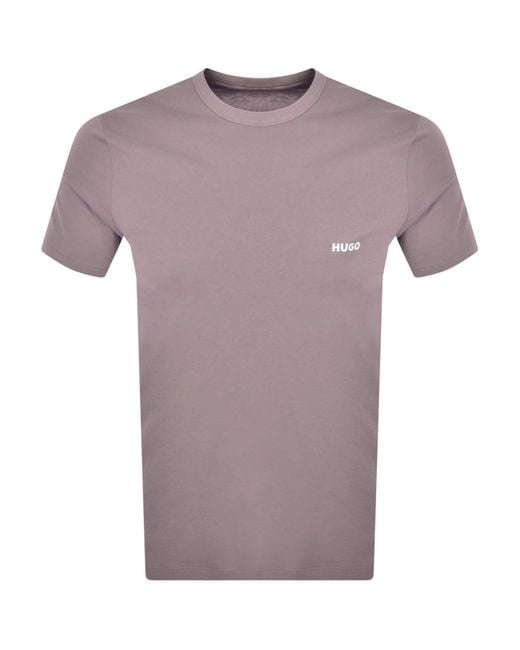 HUGO Multicolor 3 Pack Crew Neck T Shirts for men