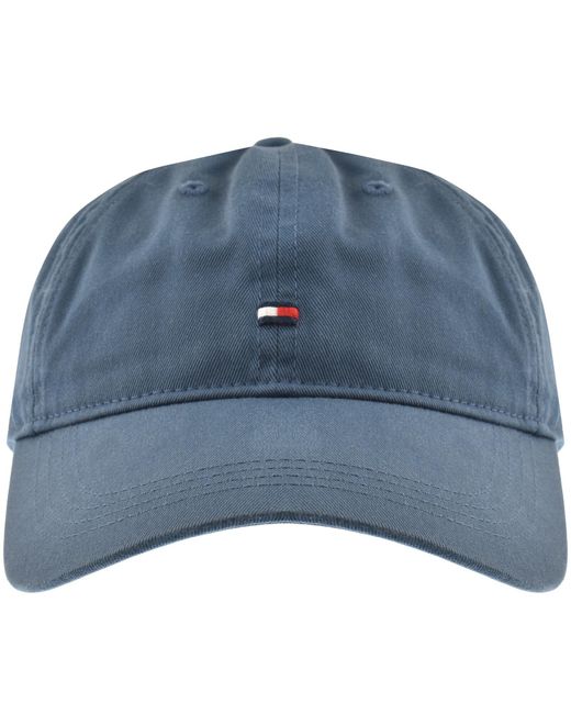 Tommy Hilfiger Blue Soft 6 Panel Baseball Cap for men