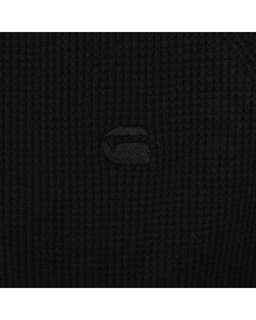 G-Star Black G-Star Tweeter Long Sleeve T Shirt for men