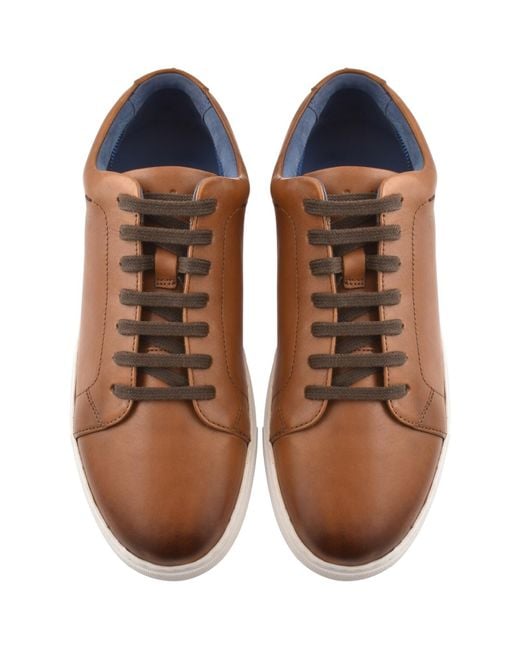 Oliver Sweeney Brown Hayle Trainers Cognac for men