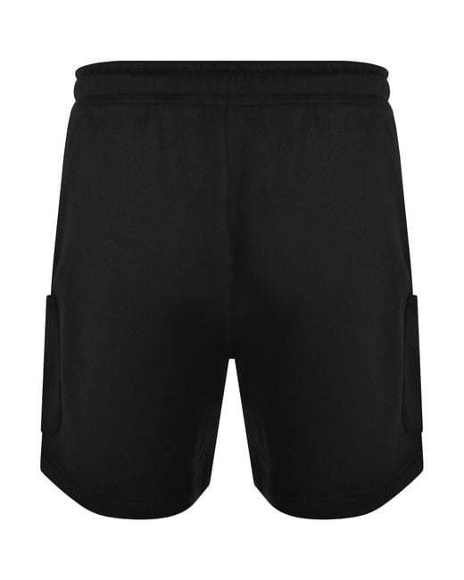 Tommy Hilfiger Black Jersey Shorts for men