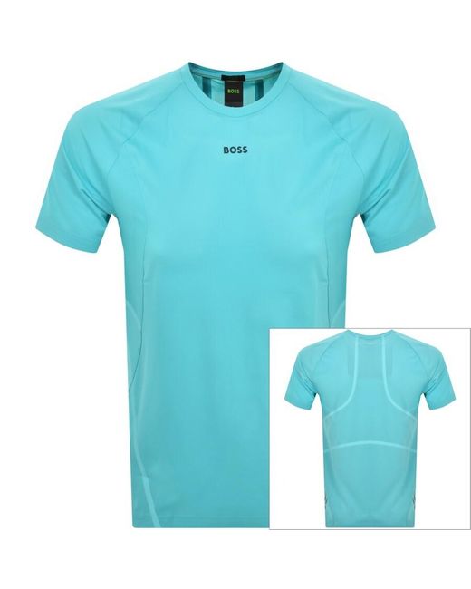 Boss Blue Boss Tee Activre 1 T Shirt for men