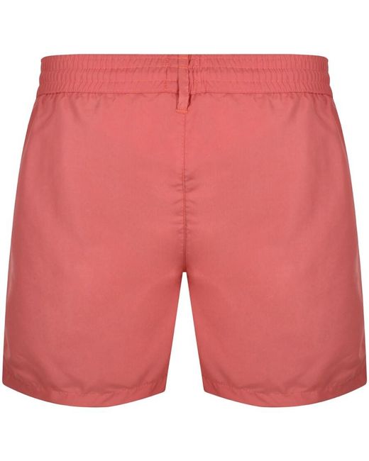 Paul Smith Red Ps By Zebra Swim Shorts for men