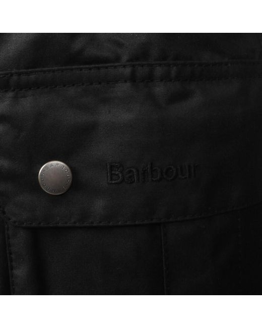Barbour Black Duke Wax Jacket for men