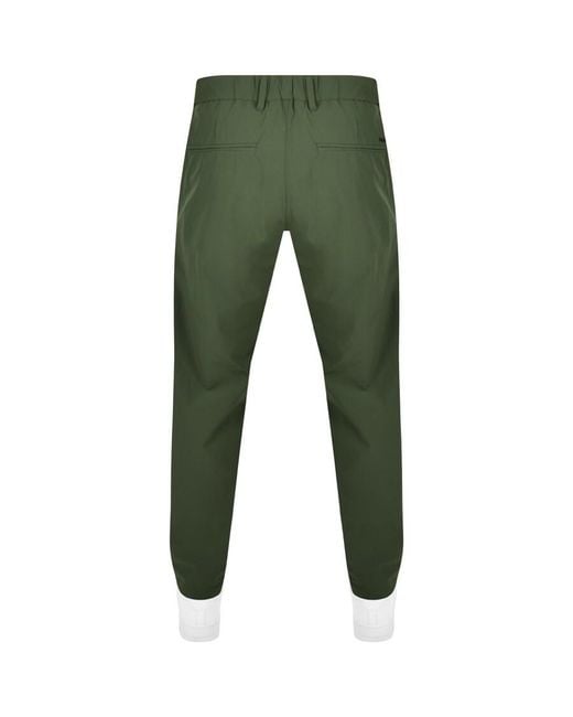 Norse Projects Green Aaren Travel Trousers for men