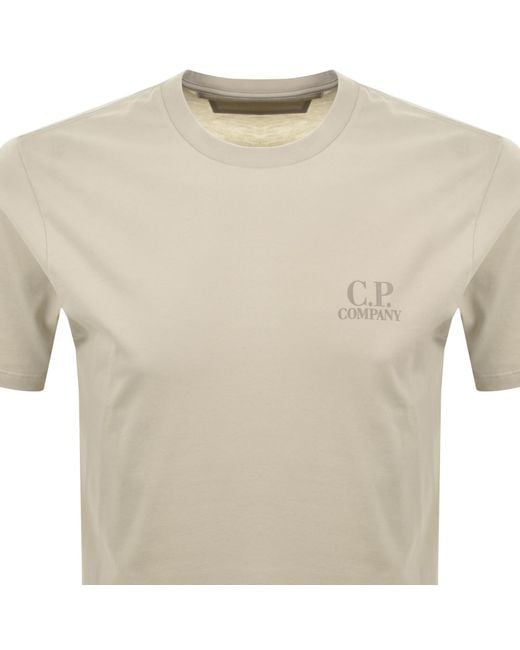 C P Company White Cp Company Comfort T Shirt for men
