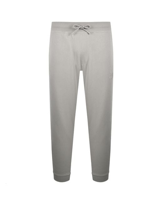 Boss Gray Boss Sestart Jogging Bottoms for men
