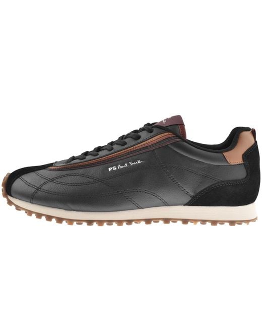 Paul Smith Black Haskell Trainers for men