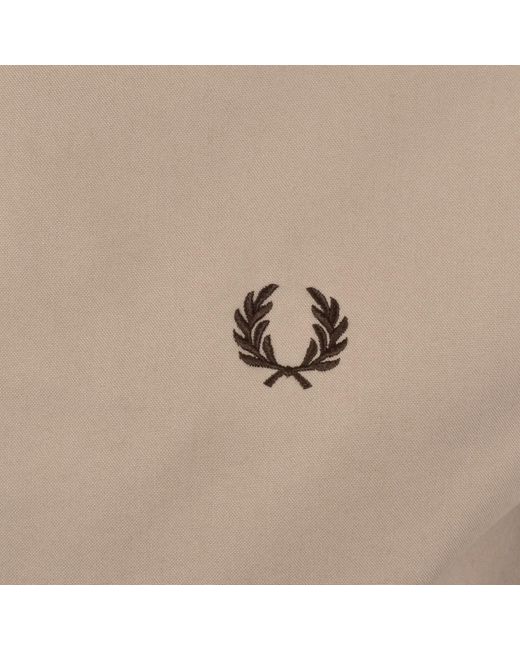 Fred Perry Brown Caban Jacket for men