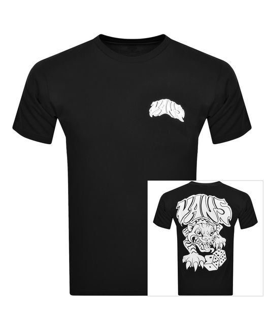 Vans Black Classic Prowler Logo T Shirt for men