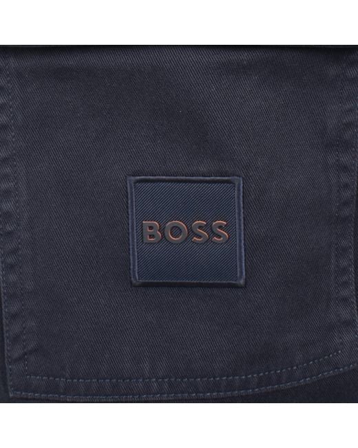Boss Blue Boss Lovel Full Zip Overshirt for men