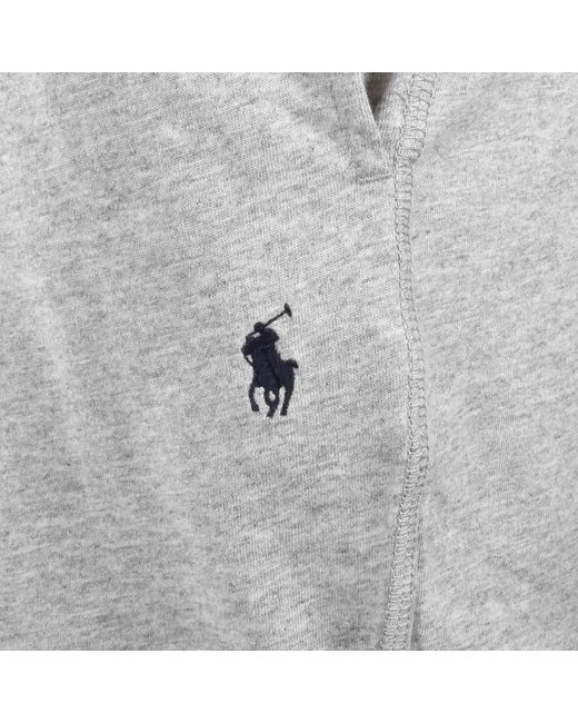 Ralph Lauren Gray Jersey Shorts for men