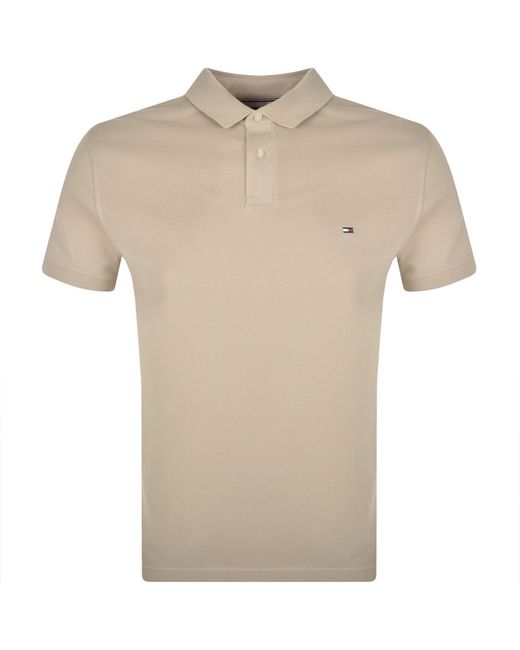 Tommy Hilfiger Natural 1985 Regular Fit Polo T Shirt for men