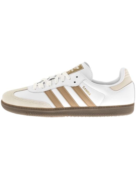 Adidas Originals White Samba Og Trainers for men